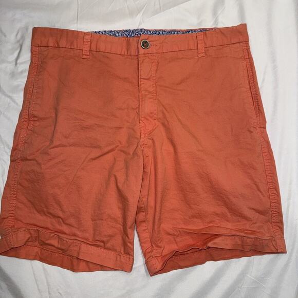 Men’s Tailorbyrd Salmon Shorts Size:34 - Picture 1 of 6